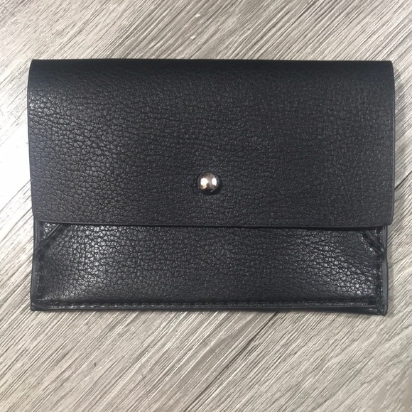 Mode Lux Black Envelope Style Card Holder - Picture 1 of 7